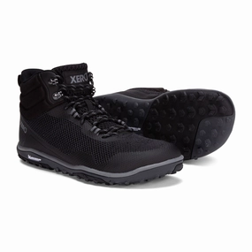 Wanderschuhe Low Xero Shoes Scrambler Mid Herren - black (Restposten)