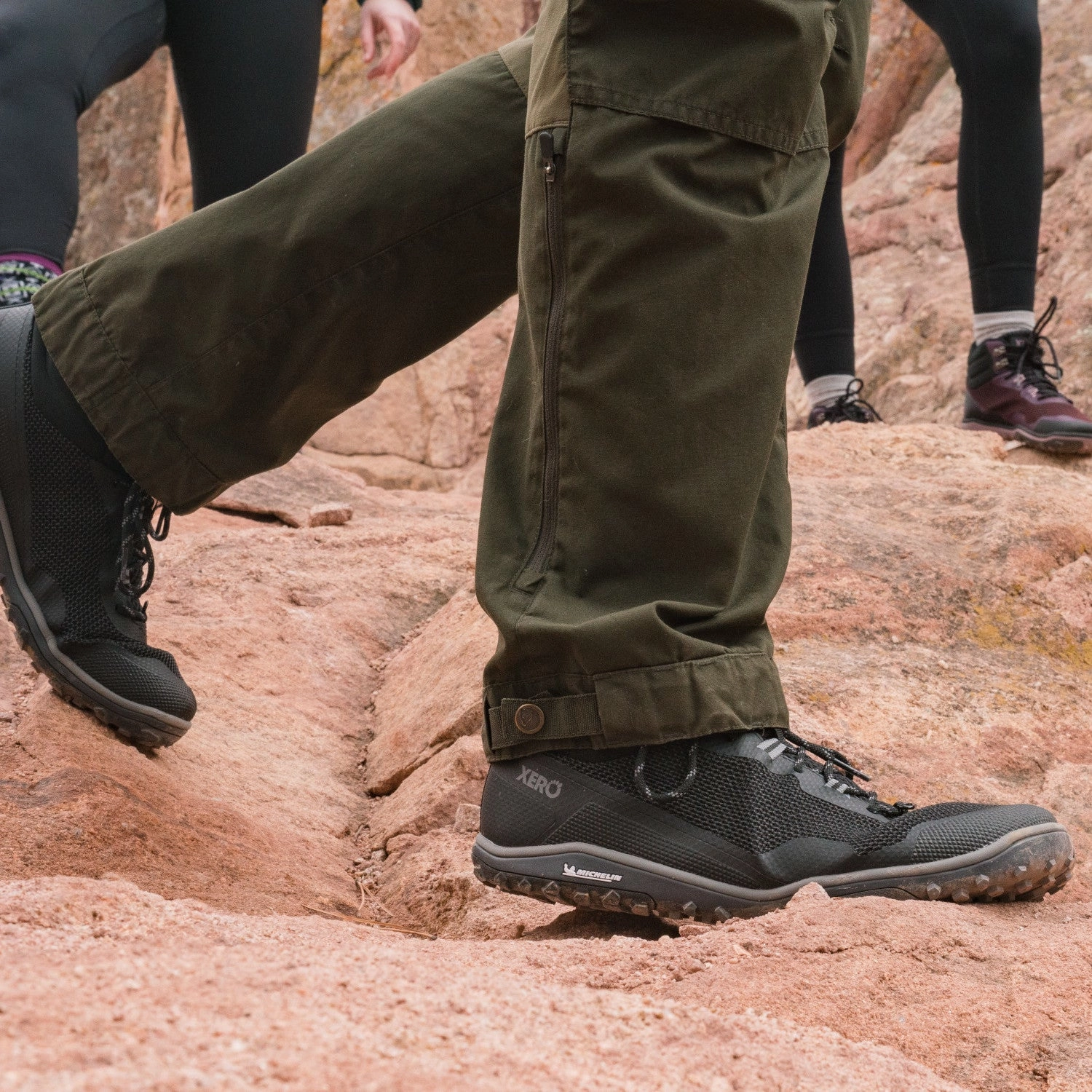 Xero Shoes Scrambler Mid Herren - black (Restposten) Wanderschuhe Aus Südtirol