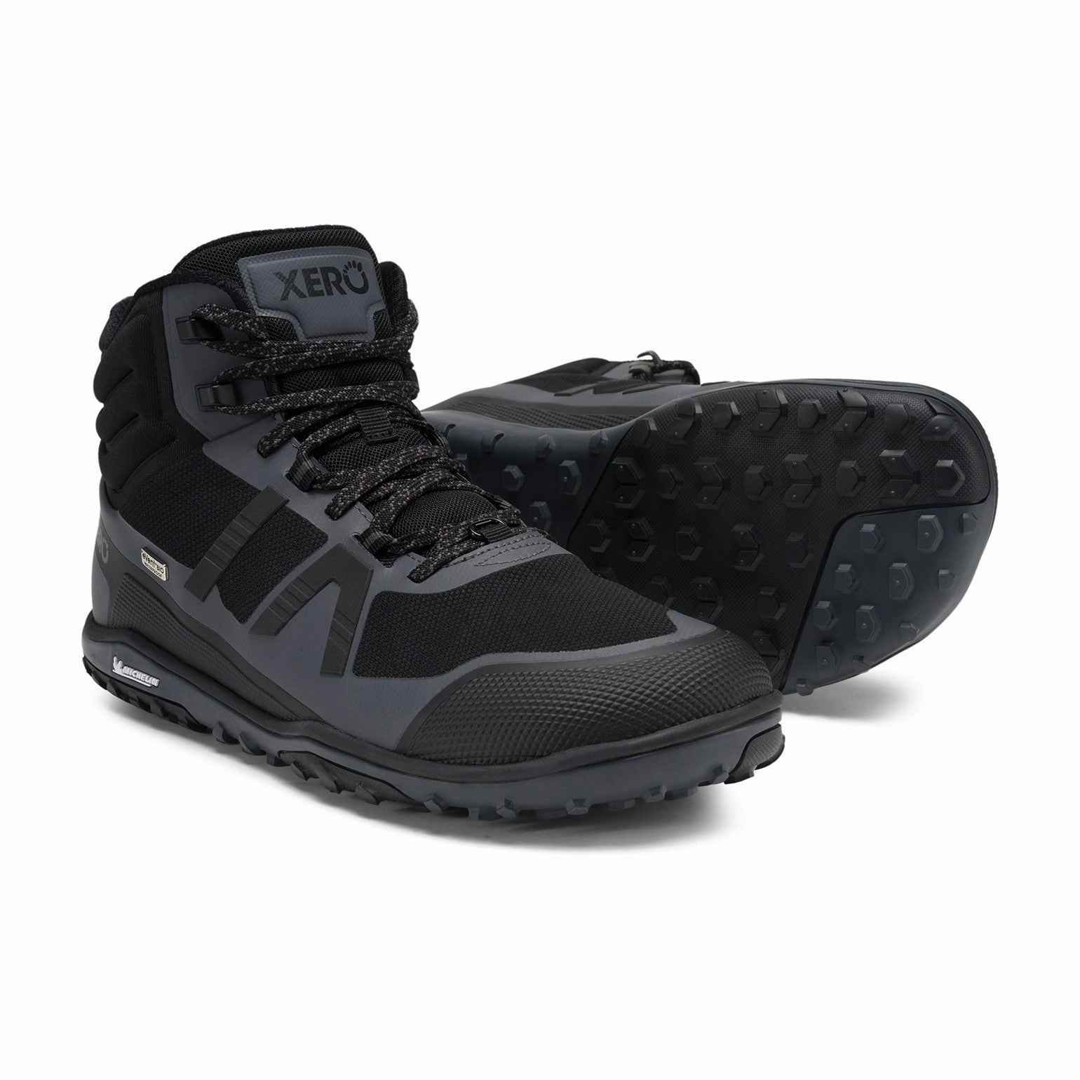 Keen Wanderschuhe Terradora Xero Shoes Scrambler Mid II Waterproof Men - black/asphalt