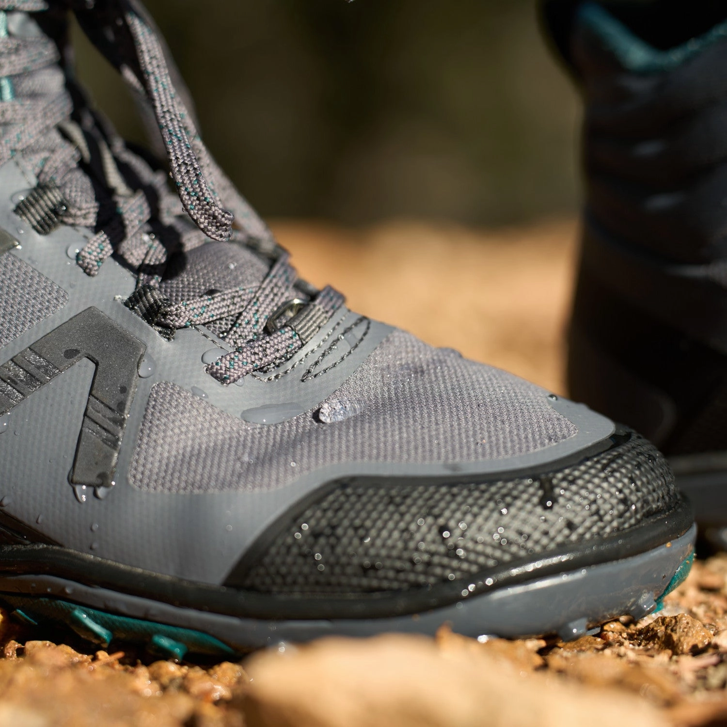 Xero Shoes Scrambler Mid II Waterproof Women - asphalt/sea moss Wanderschuhe Gr 24