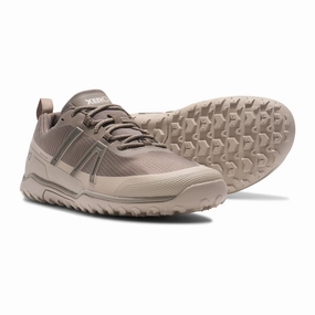 Schneeketten Wanderschuhe Xero Shoes Scrambler Trail Low Waterproof Men - morel/pure cashmere