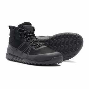 Wanderschuhe Wasserdicht Atmungsaktiv Xero Shoes Scrambler Trail Mid Waterproof Men - black/asphalt