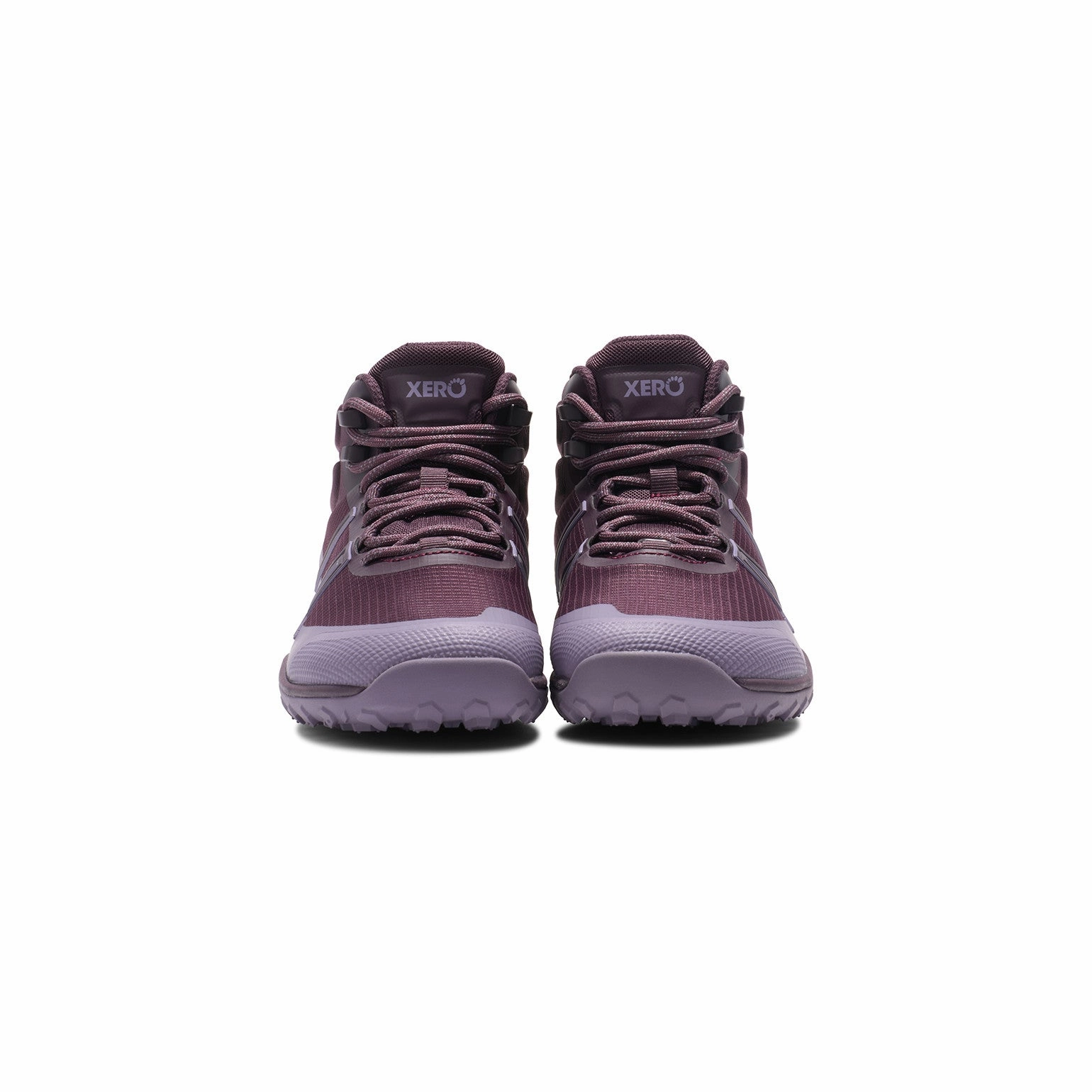 Xero Shoes Scrambler Trail Mid Waterproof Women - plum perfect/sage purple Wanderschuhe Reno