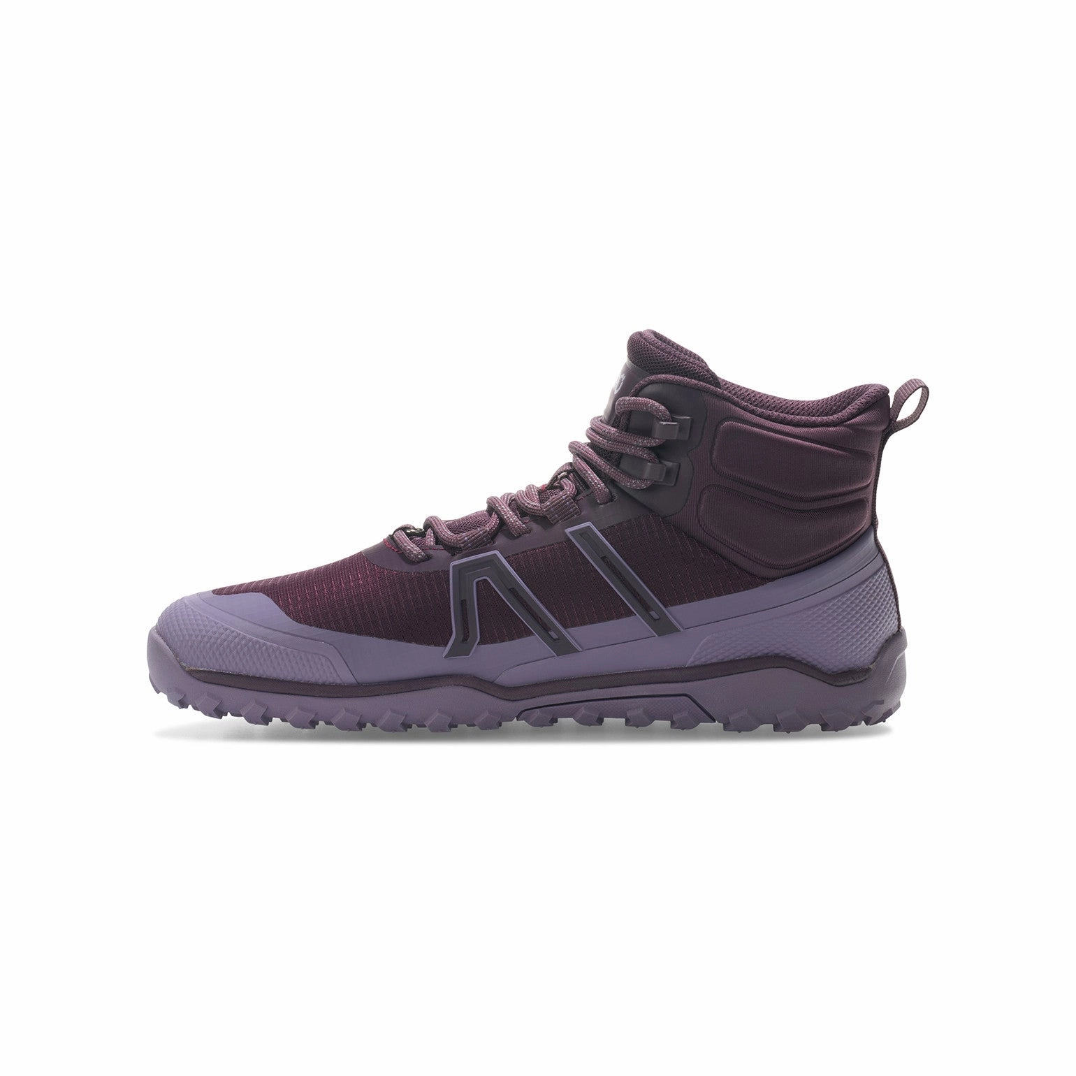 Xero Shoes Scrambler Trail Mid Waterproof Women - plum perfect/sage purple Wanderschuhe Tracht