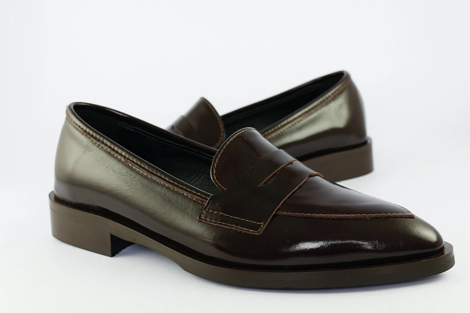 'Timo' in Mahogany Slip On