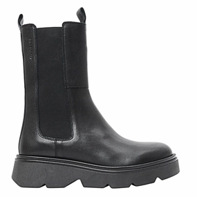 warm geftterte Leder-Stiefel, Karin Stiefel Bild